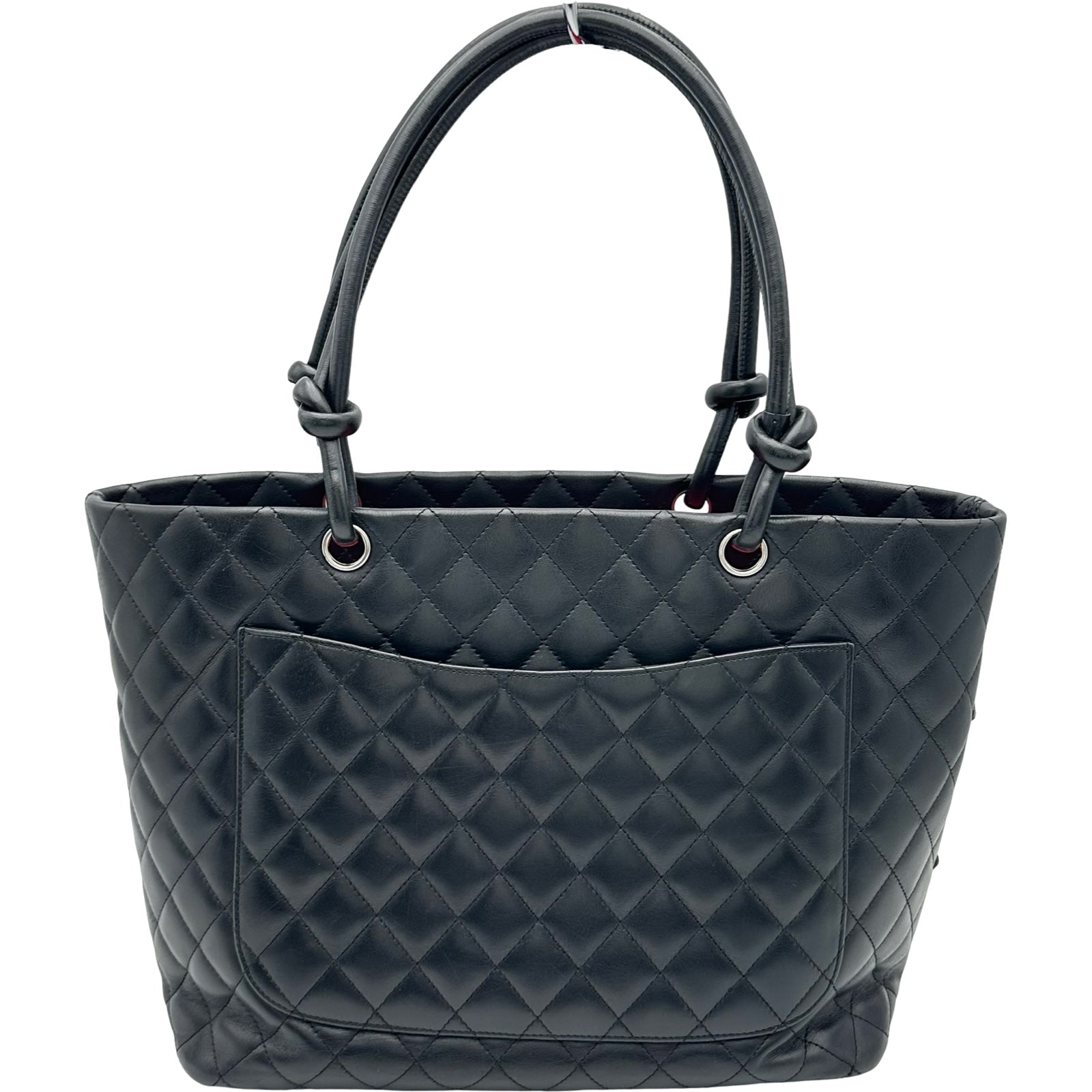 シャネル CHANEL カンボンライントート ラージ A25169 12番台 ブラック