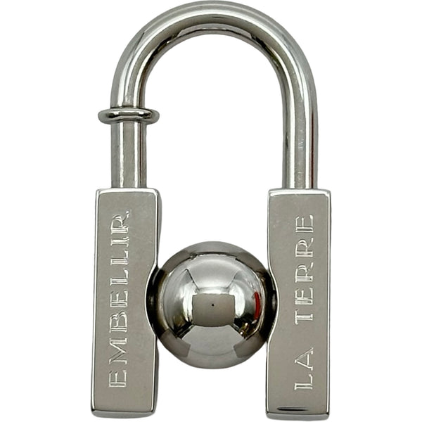 エルメス HERMES カデナ2001 L HOMME PEUT シルバー メタル レディース