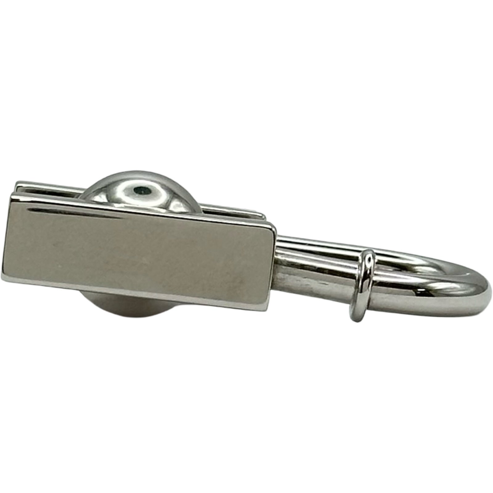 エルメス HERMES カデナ2001 L HOMME PEUT シルバー メタル レディース