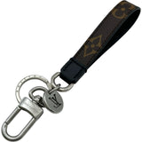 ルイ・ヴィトン LOUIS VUITTON キーホルダー・スリムドラゴンヌ M00853 ブラウン シルバー金具 モノグラム・カーフ レディース キーホルダー