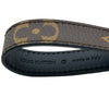 ルイ・ヴィトン LOUIS VUITTON キーホルダー・スリムドラゴンヌ M00853 ブラウン シルバー金具 モノグラム・カーフ レディース キーホルダー