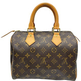 ルイ・ヴィトン LOUIS VUITTON スピーディ25 M41528 ブラウン モノグラム・キャンバス レディース ハンドバッグ