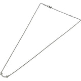 ティファニー TIFFANY＆CO Tスマイルダイヤネックレス ホワイトゴールド Au750 ダイヤモンド ジュエリー