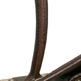 エルメス HERMES ガーデンパーティPM □K刻 ブラウン トワルソーアッシュ・ブッフル レディース ハンドバッグ