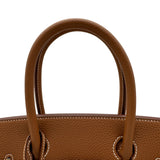 エルメス HERMES バーキン30 B刻 ゴールド/ゴールド金具 トゴ レディース ハンドバッグ