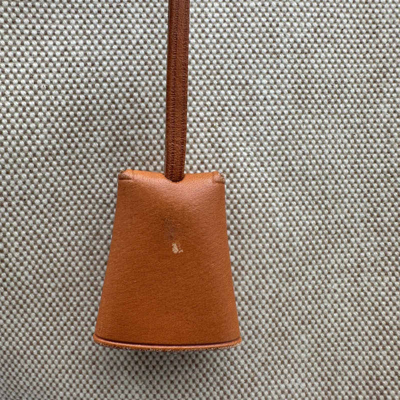エルメス HERMES エールバッグMM □C刻 ベージュ/ゴールド ゴールド