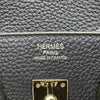 エルメス HERMES バーキン25 A刻 ブルーニュイ シルバー金具 トゴ レディース ハンドバッグ