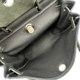 エルメス HERMES エールバッグMM □C刻 ブラック シルバー金具 トワル/レザー メンズ ショルダーバッグ