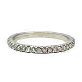 ティファニー TIFFANY＆CO ソレストハーフエタニティダイヤリング Pt950/ダイヤモンド ジュエリー