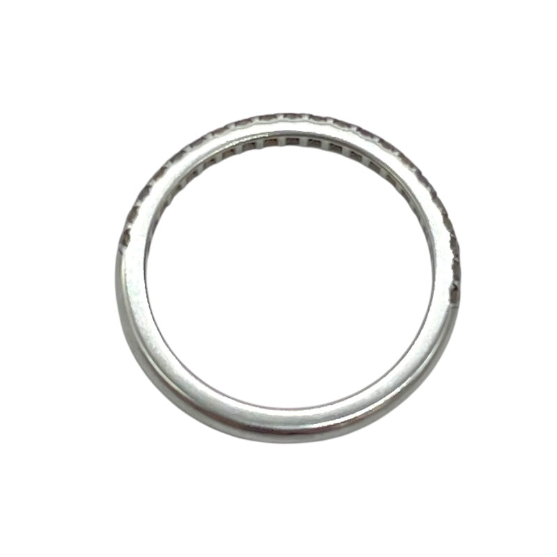 ティファニー TIFFANY＆CO ソレストハーフエタニティダイヤリング Pt950/ダイヤモンド ジュエリー