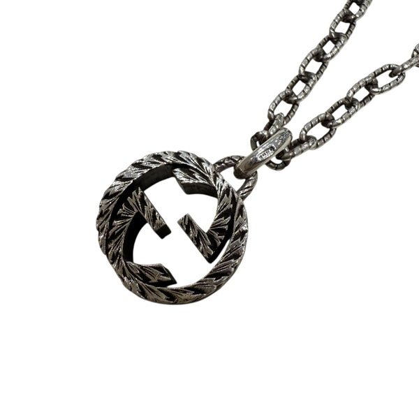 グッチ GUCCI インターロッキングG アラベスク ネックレス SV925 ジュエリー