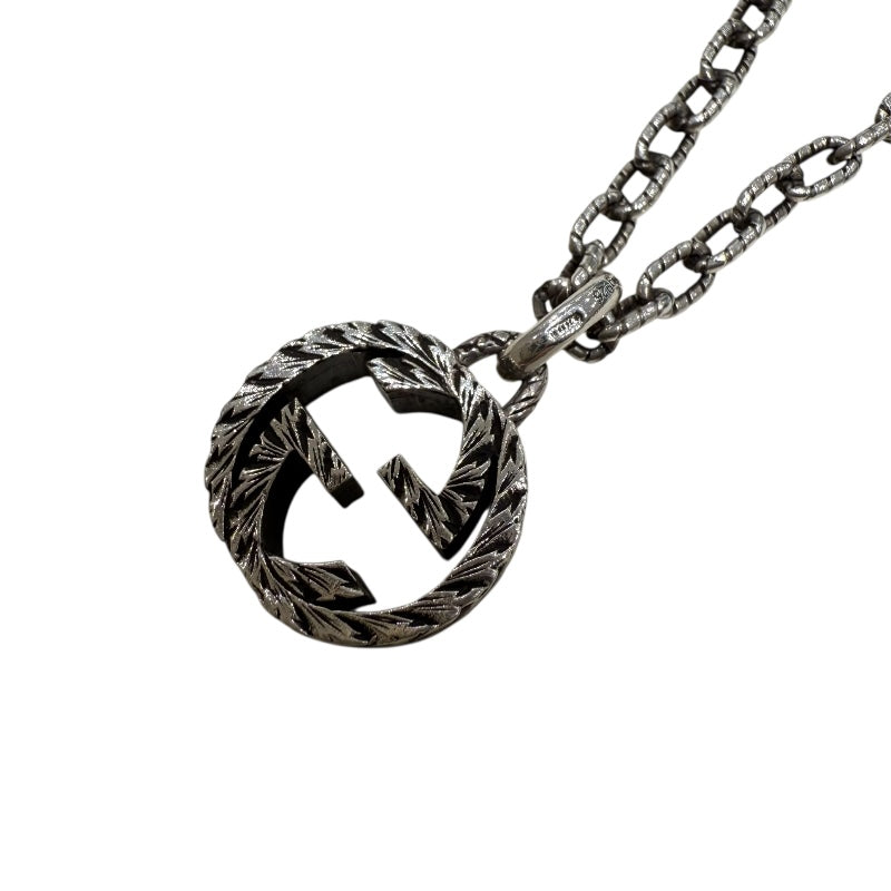 グッチ GUCCI インターロッキングG アラベスク ネックレス SV925 ジュエリー
