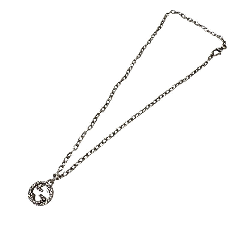 グッチ GUCCI インターロッキングG アラベスク ネックレス SV925 ジュエリー