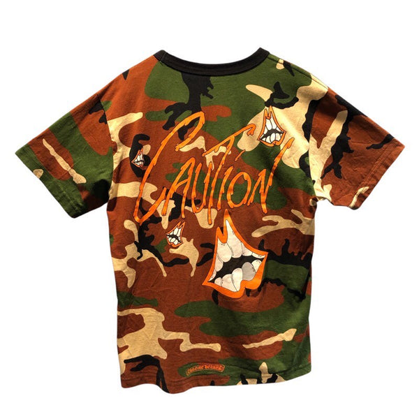 クロムハーツ CHROME HEARTS xMatty Boy カモフラージュ柄　プリントTシャツ メンズ 半袖Ｔシャツ