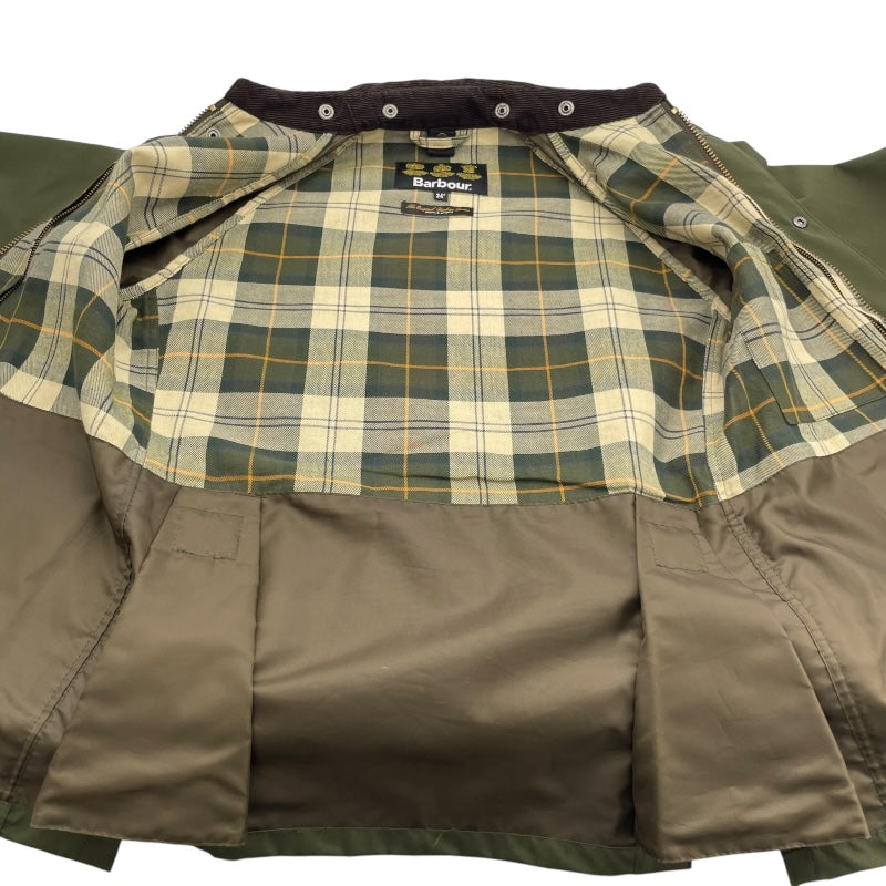Barbour　ワックスジャケット 1702409 グリーン ポリエステル メンズ ミリタリージャケット