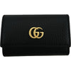 グッチ GUCCI GGマーモント6連キーケース 456118 ブラック レザー レディース キーケース