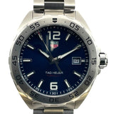 タグ・ホイヤー TAG HEUER フォーミュラ1 デイト WAZ1118 ブルー SS クオーツ メンズ 腕時計