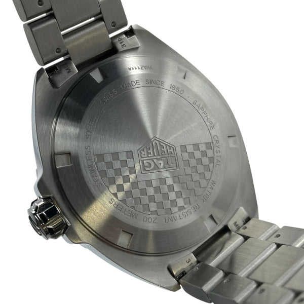 タグ・ホイヤー TAG HEUER フォーミュラ1 デイト WAZ1118 ブルー SS クオーツ メンズ 腕時計
