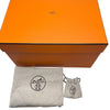 エルメス HERMES ピコタンロックMM Y刻印 ブルーニュイ・ブラック シルバー金具 フェルト・スイフト レディース ハンドバッグ