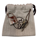 エルメス HERMES ピコタンロックMM Y刻印 ブルーニュイ・ブラック シルバー金具 フェルト・スイフト レディース ハンドバッグ
