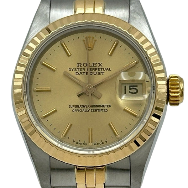 ロレックス ROLEX デイトジャスト 69173 シャンパンゴールド ゴールド