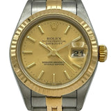 ロレックス ROLEX デイトジャスト 79173 シャンパンゴールド ゴールド/ステンレススチール 自動巻き レディース 腕時計
