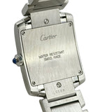 カルティエ Cartier タンク フランセーズ MM W51003Q3 アイボリー ステンレススチール クオーツ ユニセックス 腕時計