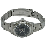 ロレックス ROLEX オイスターパーペチュアル デイト 79160 ブラック ステンレススチール 自動巻き レディース 腕時計