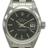 ロレックス ROLEX オイスターパーペチュアル デイト 79160 ブラック ステンレススチール 自動巻き レディース 腕時計