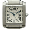カルティエ Cartier タンクフランセーズ LM W51002Q3 シルバー ステンレススチール 自動巻き レディース 腕時計