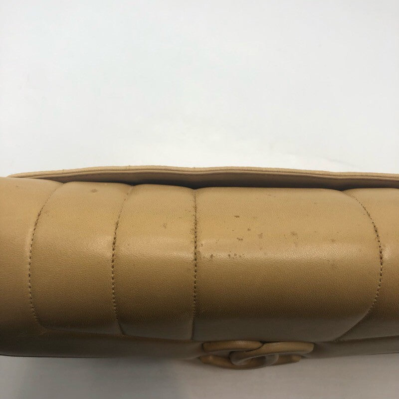 シャネル CHANEL マドモアゼルショルダーバッグ ベージュ ラムスキン レディース ショルダーバッグ