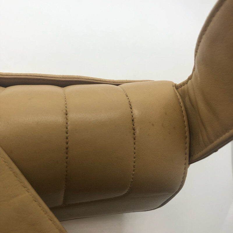 シャネル CHANEL マドモアゼルショルダーバッグ ベージュ ラムスキン レディース ショルダーバッグ