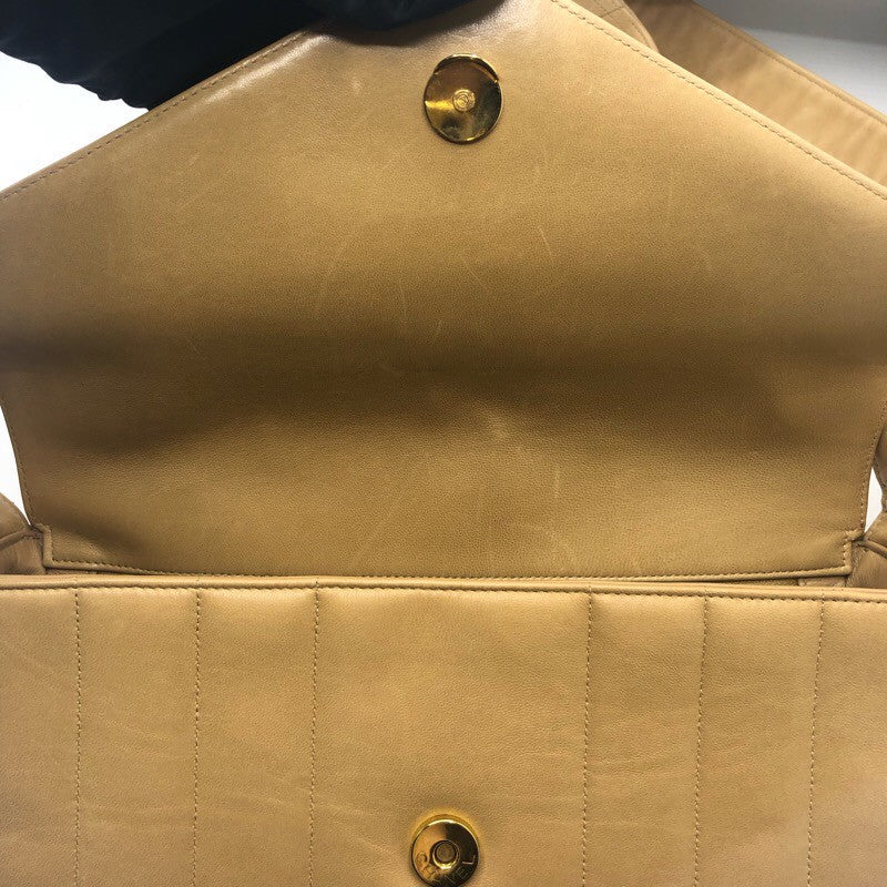 シャネル CHANEL マドモアゼルショルダーバッグ ベージュ ラムスキン レディース ショルダーバッグ