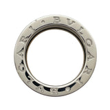 ブルガリ BVLGARI ビーゼロワンリング４バンド(M)フルダイヤ ホワイトゴールド 750 ダイヤモンド ジュエリー