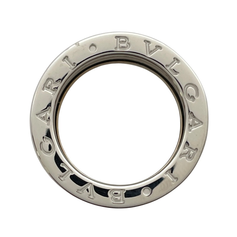 ブルガリ BVLGARI ビーゼロワンリング４バンド(M)フルダイヤ ホワイトゴールド 750 ダイヤモンド ジュエリー