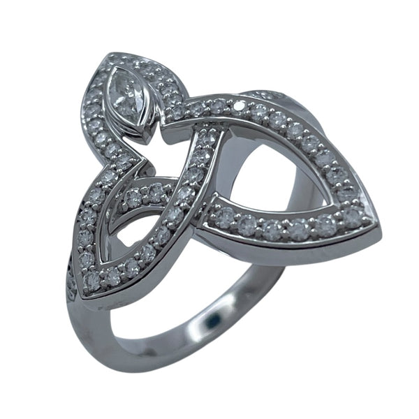 ハリーウィンストン HARRY WINSTON ノリークラスターダイヤリング プラチナ Pt900 ジュエリー