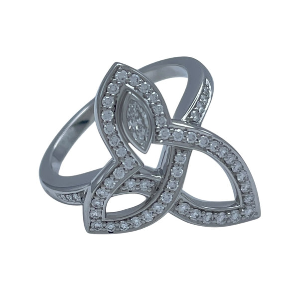 ハリーウィンストン HARRY WINSTON ノリークラスターダイヤリング プラチナ Pt900 ジュエリー