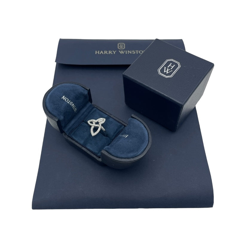 ハリーウィンストン HARRY WINSTON ノリークラスターダイヤリング プラチナ Pt900 ジュエリー