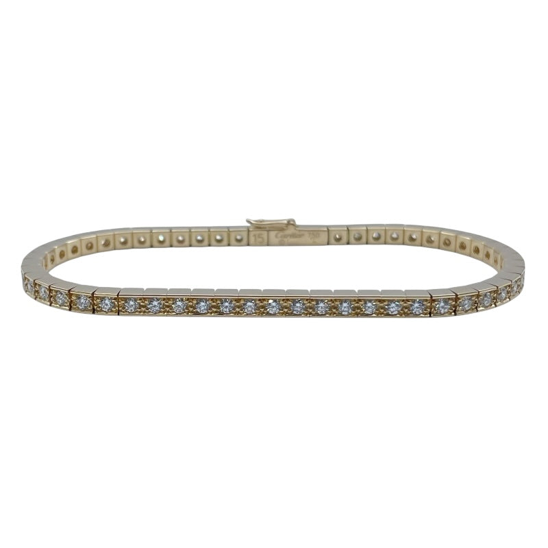 カルティエ Cartier ラニエールダイヤテニスブレスレット イエローゴールド 750YG ダイヤモンド ジュエリー
