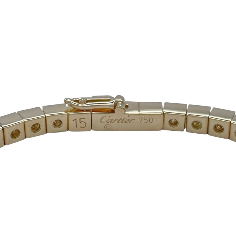 カルティエ Cartier ラニエールダイヤテニスブレスレット イエローゴールド 750YG ダイヤモンド ジュエリー