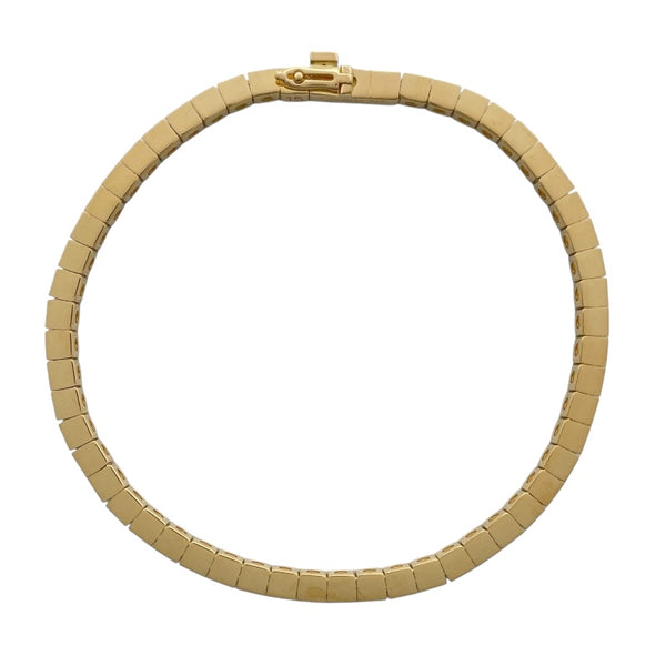 カルティエ Cartier ラニエールダイヤテニスブレスレット イエローゴールド 750YG ダイヤモンド ジュエリー