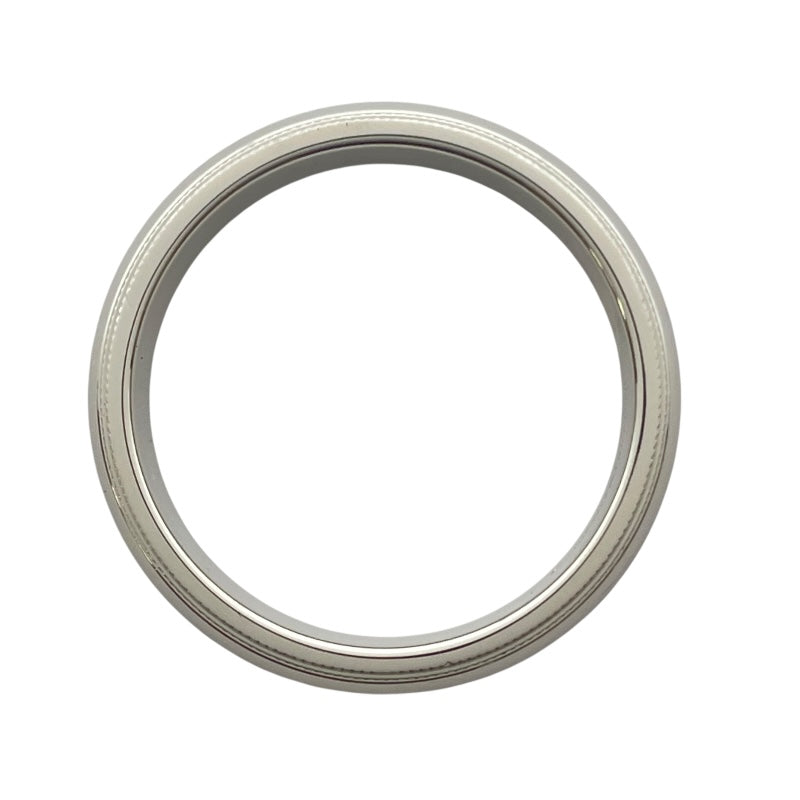 ティファニー TIFFANY＆CO トゥギャザーミルグレインバンドリング プラチナ Pt950 ジュエリー