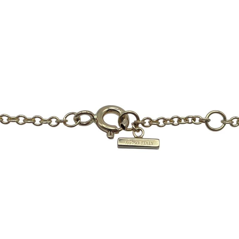 ティファニー TIFFANY＆CO Tトゥサークルブレス ダイヤ/カーネリアン ゴールド 750 ダイヤモンド ジュエリー
