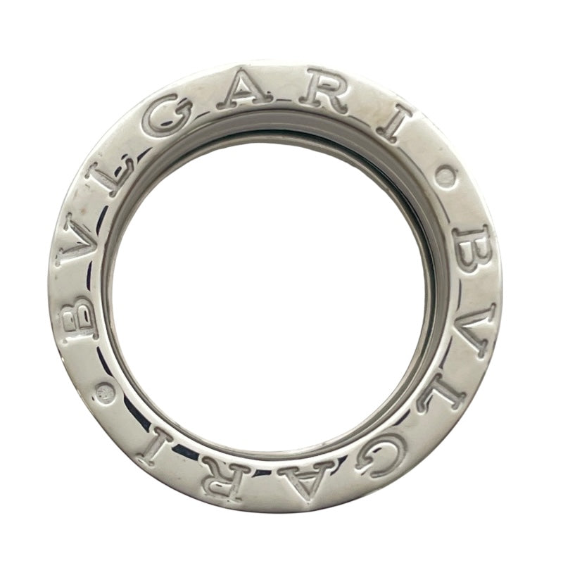 ブルガリ BVLGARI ビーゼロワンリング4バンド(M) ホワイトゴールド 750WG ジュエリー