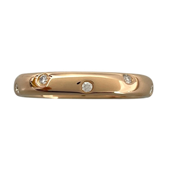 ティファニー TIFFANY＆CO 11Pダイヤリング 750PG ピンクゴールド Au750 ジュエリー