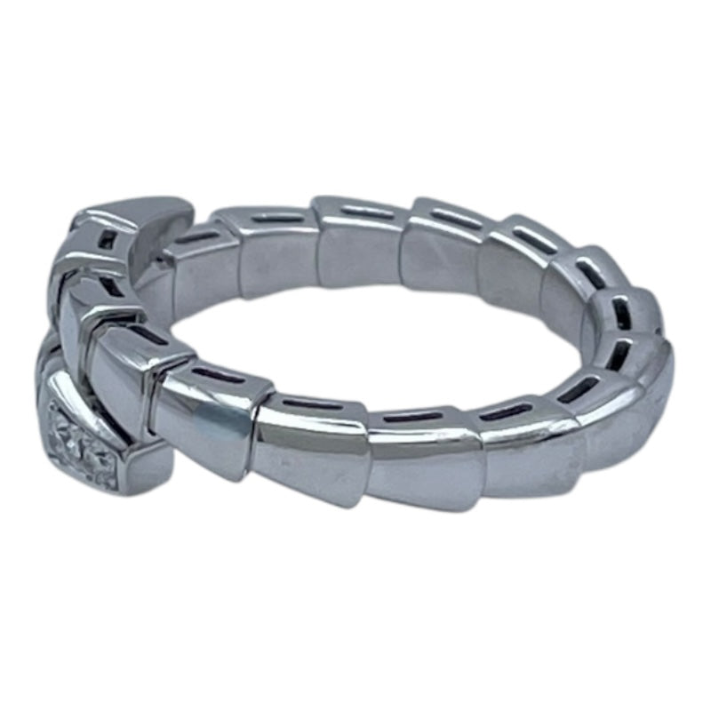ブルガリ BVLGARI セルペンティヴァイパーダイヤリング ホワイトゴールド 750 ダイヤモンド ジュエリー