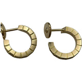 カルティエ Cartier ラニエール ダイヤ フープピアス イエローゴールド K18YG ダイヤモンド ジュエリー