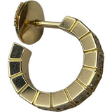 カルティエ Cartier ラニエール ダイヤ フープピアス イエローゴールド K18YG ダイヤモンド ジュエリー