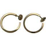 カルティエ Cartier フープ ダイヤピアス イエローゴールド K18YG ダイヤモンド ジュエリー