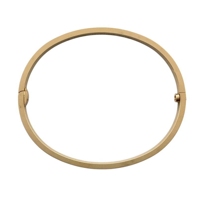 カルティエ Cartier ラブブレスSM #17 パヴェダイヤ ピンクゴールド Au750 ダイヤモンド ジュエリー